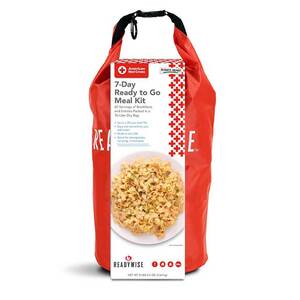 American Red Cross 7 Day Emergency Food Supply with Dry Bag