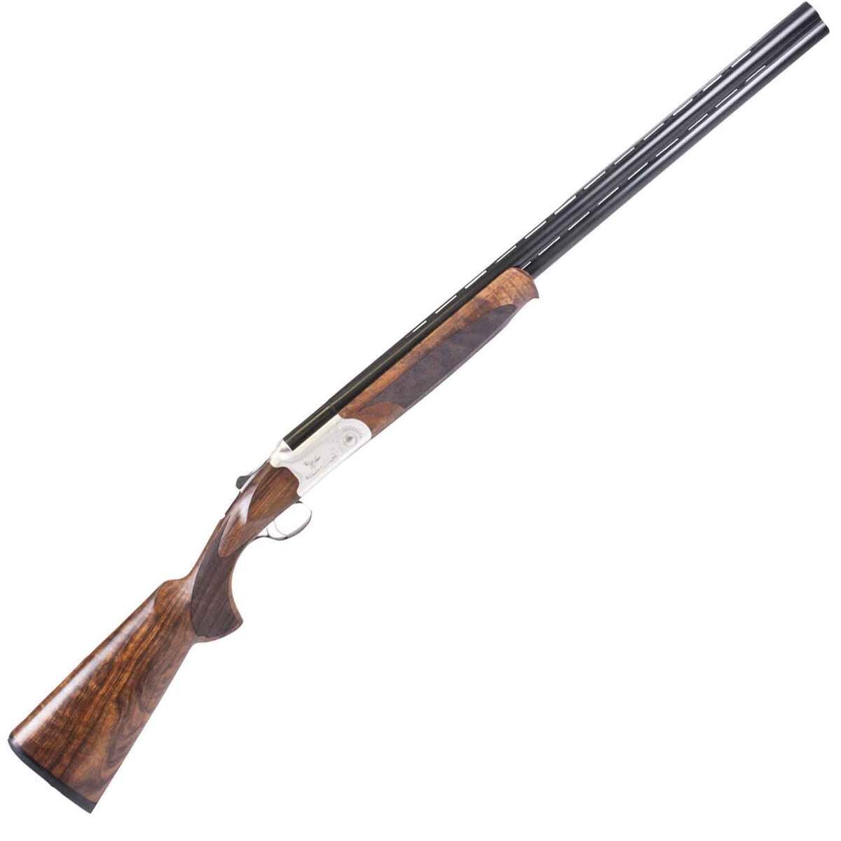 American Tactical Crusader Field Blued Walnut 12 Gauge 3in Over Under Shotgun - 28in - Brown American Tactical Crusader Field Blued Walnut 12 Gauge 3in Over Under Shotgun - 28in - Brown