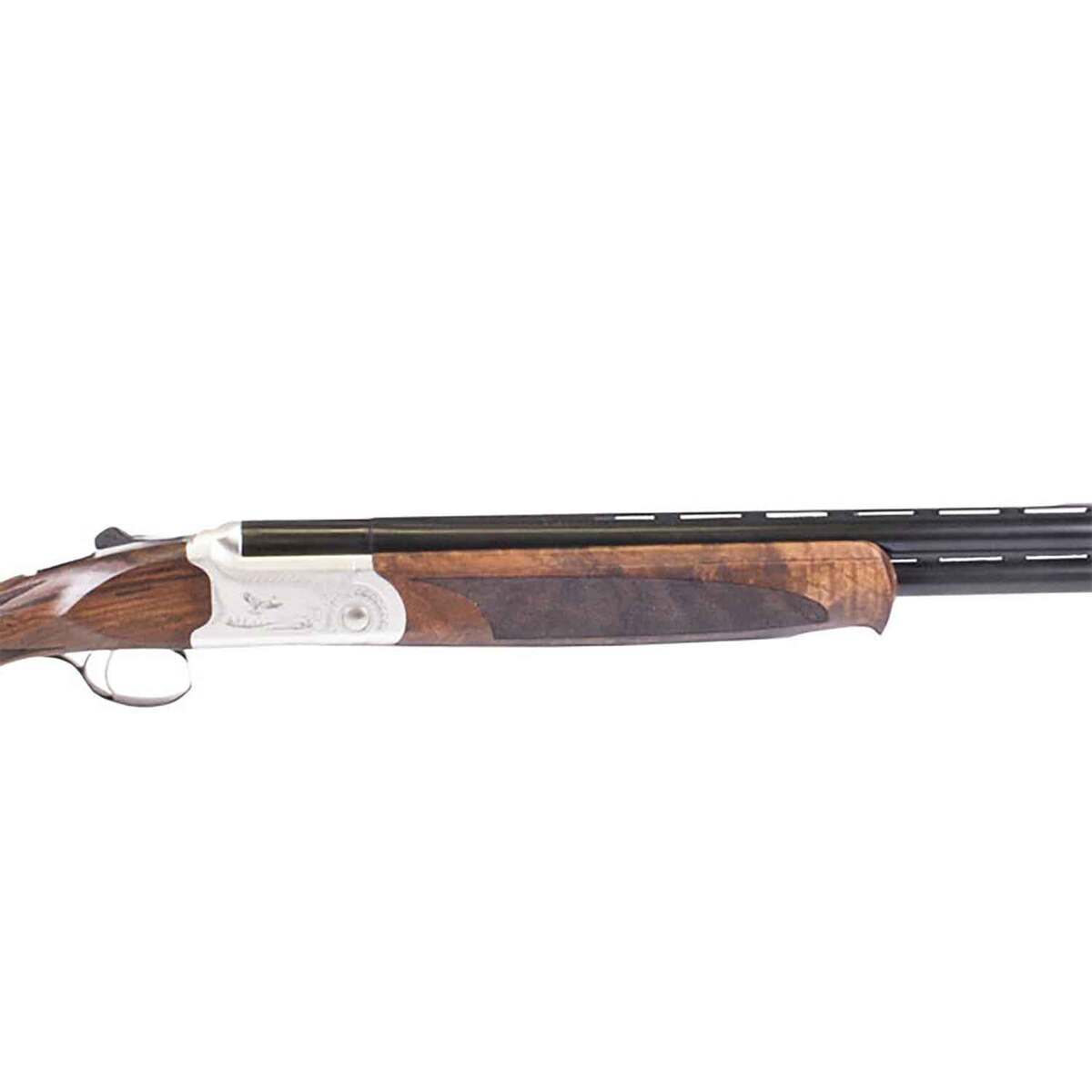 American Tactical Crusader Field Blued Walnut 12 Gauge 3in Over Under Shotgun - 28in - Brown American Tactical Crusader Field Blued Walnut 12 Gauge 3in Over Under Shotgun - 28in - Brown