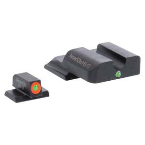 AmeriGlo Tritium I-Dot Smith & Wesson M&P Shield Sight Set - Orange/Green