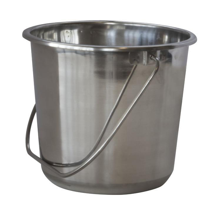 AmeriHome Stainless Steel Bucket AmeriHome Stainless Steel Bucket