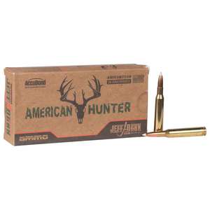 Ammo Inc American Hunter Jeff Rann 270 Winchester 130gr AccuBond Rifle Ammo - 20 Rounds