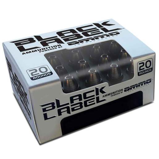 Ammo Inc Black Label 45 Auto (ACP) 230gr HP Handgun Ammo – 20 Rounds