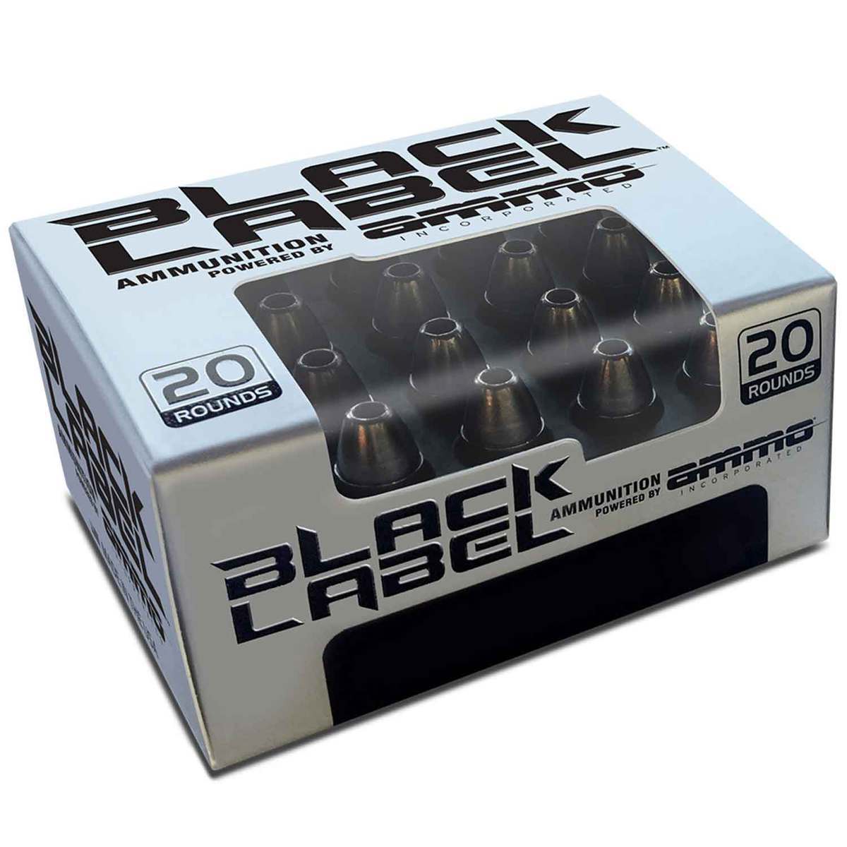 Ammo Inc Black Label 9mm Luger 115gr HP Handgun Ammo - 20 ...