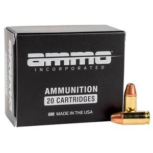 Ammo Inc Signature Target Shooting Line 9mm Luger 115gr JHP Handgun Ammo - 20 Rounds