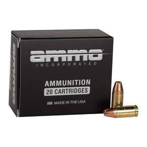 Ammo Inc Signature Target Shooting Line 9mm Luger 124gr JHP Handgun Ammo - 20 Rounds
