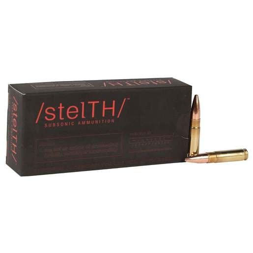 Ammo Inc StelTH 300 AAC Blackout 220gr TMJ Rifle Ammo Ammo - 20 Rounds 20 Rounds Ammo