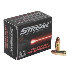 Ammo Inc Streak 9mm Luger 115gr TMJ Handgun Ammo - 20 Rounds