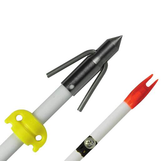 AMS Bowfishing MudCat Fish Buster Bowfishing Arrow – White