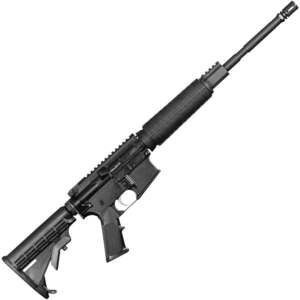 Anderson AM15 Optics Ready Non RF85 M4 5.56mm NATO 16in Black Semi Automatic Modern Sporting Rifle - 30+1 Rounds - 36.13in OAL
