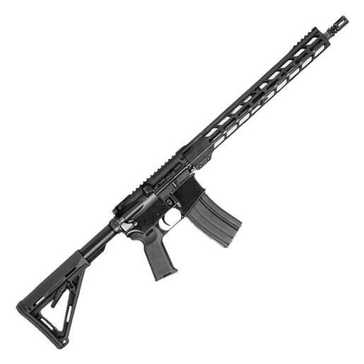Anderson Manufacturing AM-15 Utility S-Pro 5.56mm NATO 16in Anodized Black Semi Automatic Modern Sporting Rifle - 30+1 Rounds - Black - Anderson Manufacturing