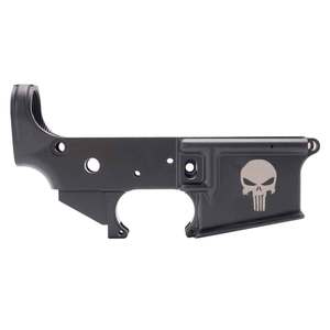Anderson Manufacturing AR Open Stripped Lower Punisher Black Receiver