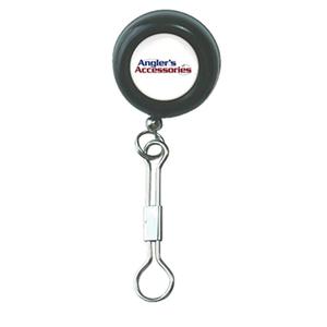 Angler's Accessories Clip-On Retractor with Fisherman's Nipper