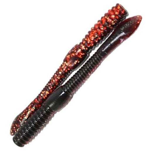 Angler’s Choice Spear Straight Tail Worm – Devil Fish