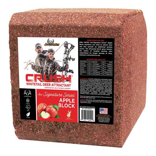 Ani-Logics Outdoors Crush Apple Block Deer Attractant – 20 Pounds – 20lbs