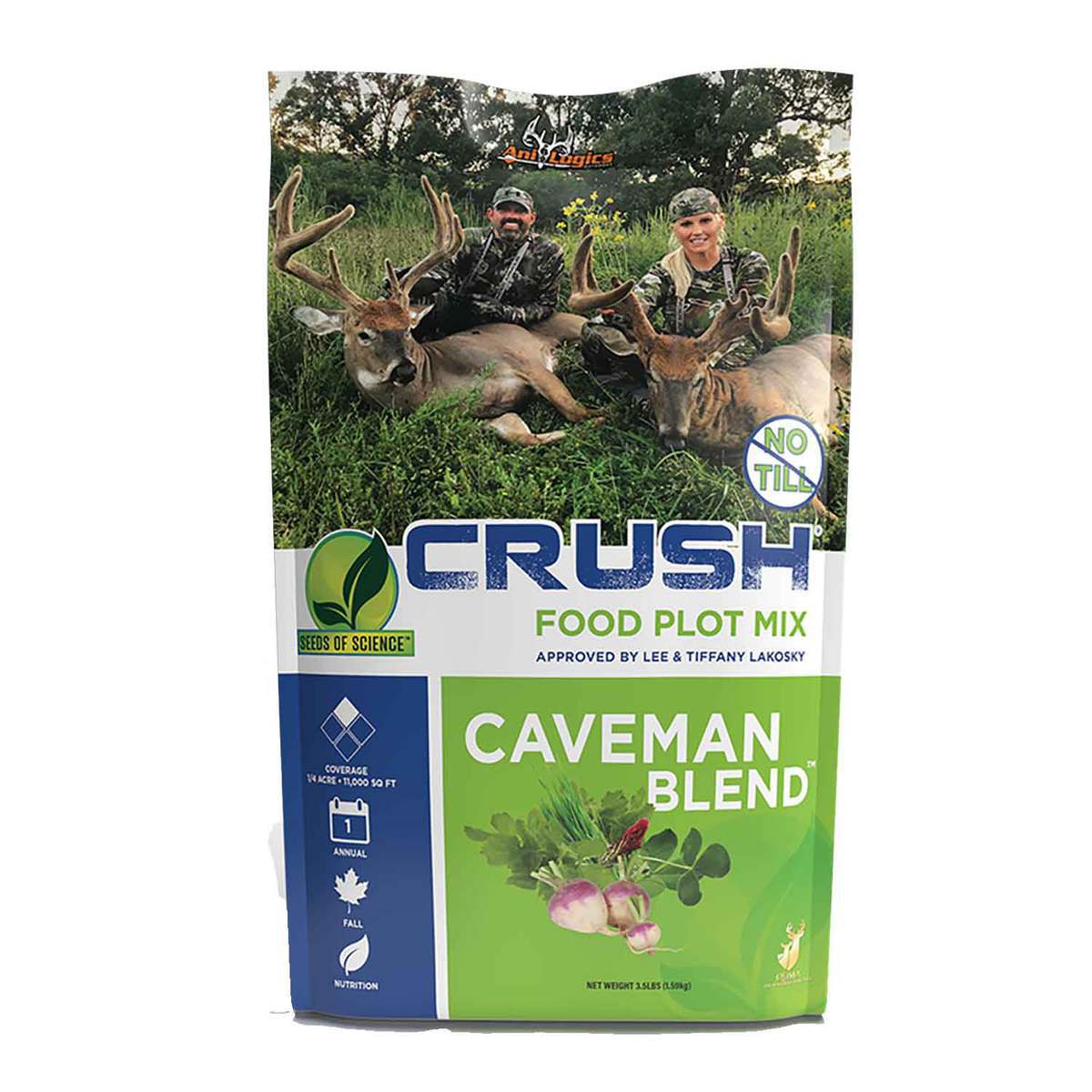 Ani-Logics Outdoors Seeds of Science Caveman Blend Deer Food Plot Mix Ani-Logics Outdoors Seeds of Science Caveman Blend Deer Food Plot Mix