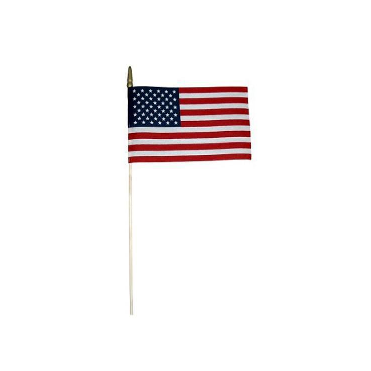 Annin 8 in X 12 in U.S. Flag with No Fray and Spear Tip Annin 8 in X 12 in U.S. Flag with No Fray and Spear Tip