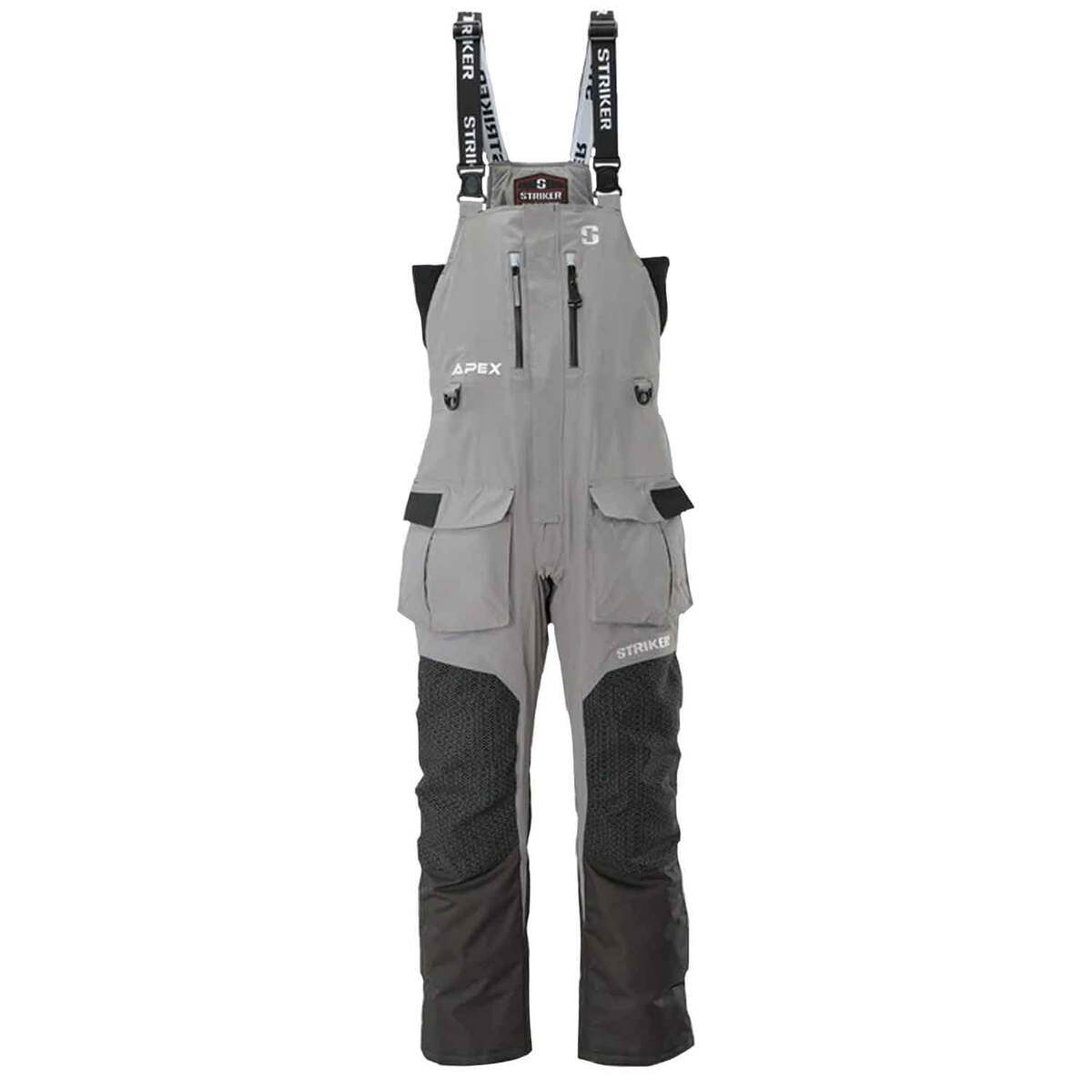 Striker Ice Men's Apex Fishing Bibs Striker Ice Men's Apex Fishing Bibs