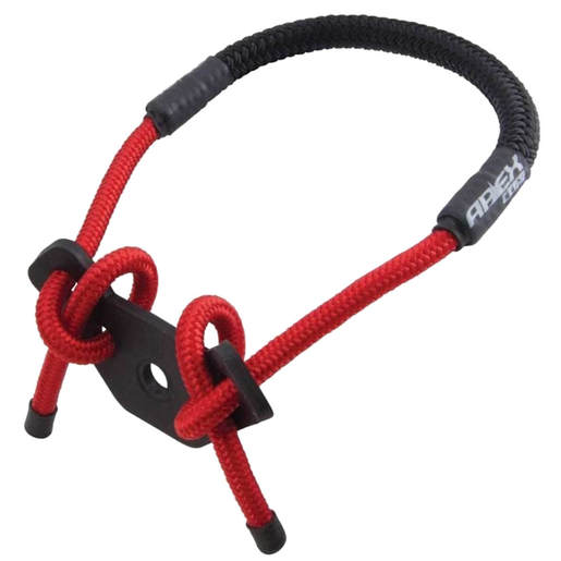 Apex Gear Attitude Bow Wrist Sling – Red/Black – Red/Black