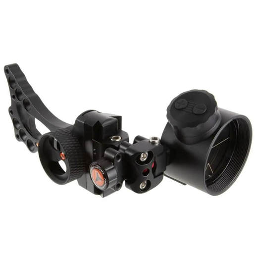 Apex Gear Covert Pro 2-Pin Double Dot (Green & Red LED) Bow Sight - Black - Black