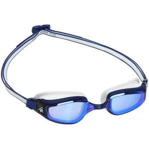 Aqua Sphere Fastlane Adult Swim Goggles - Blue/White/Mirror Blue