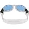 Aqua Sphere Kaiman Adult Swim Goggle - Transparent/Blue - Transparent/Blue Adult