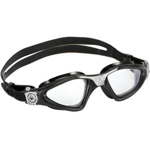 Aqua Sphere Kayenne Adult Swim Goggles - Black/Silver/Clear