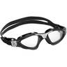 Aqua Sphere Kayenne Adult Swim Goggles - Black/Silver/Clear - Black/Silver/Clear Adult