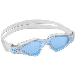 Aqua Sphere Kayenne Compact Fit Adult Swim Goggles - Transparent/Light Blue/Blue