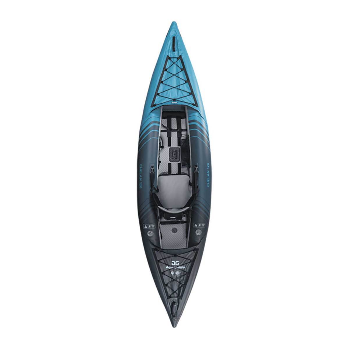 Aquaglide Chelan 120 Inflatable Kayaks - 11ft Blue - Blue Aquaglide Chelan 120 Inflatable Kayaks - 11ft Blue - Blue
