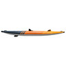 Aquaglide Deschutes 130 Inflatable Kayak - 13ft Black/Yellow - Black/Yellow