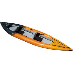 Aquaglide Deschutes 145 Inflatable Kayak - 14.6ft Black/Yellow