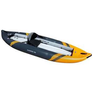 Aquaglide McKenzie 105 Inflatable Kayak - 10.2ft Black/Yellow