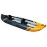 Aquaglide McKenzie 125 Inflatable Kayak - 12.2ft Black/Yellow - Black/Yellow