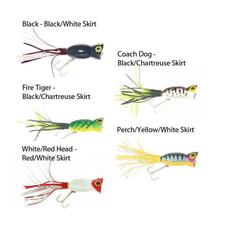Arbogast Hula Popper Topwater Hard Bait Arbogast Hula Popper Topwater Hard Bait