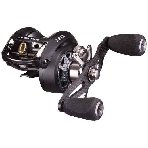 Ardent C-Force Medium Left Hand Casting Reel – Black & Carbon Fiber