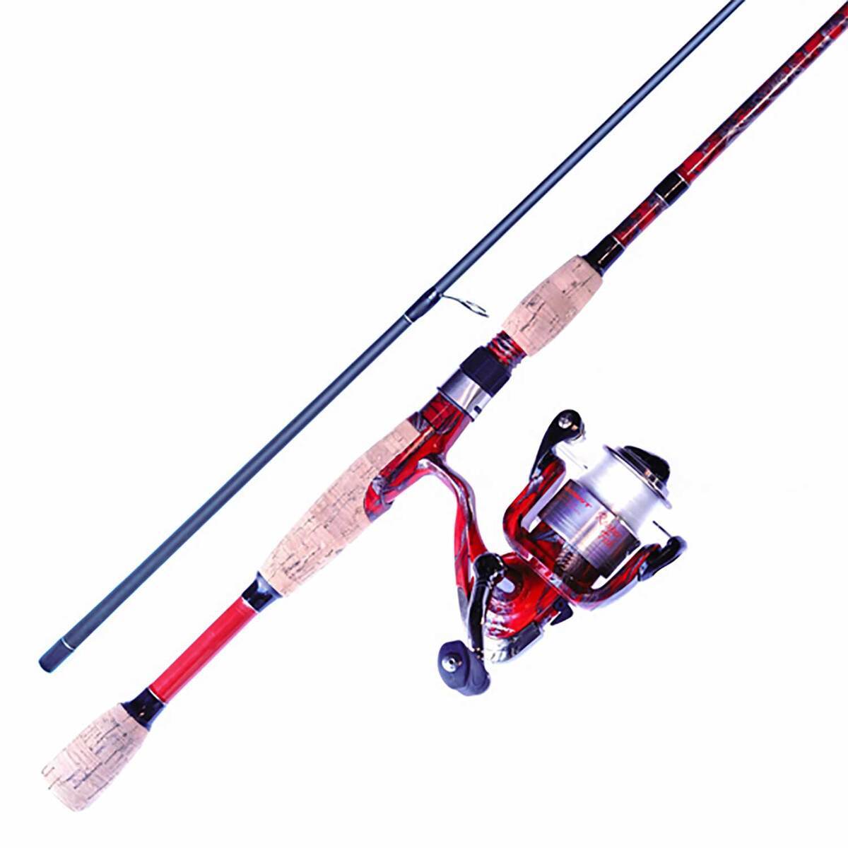 Ardent Reaper Spinning Combo - 6ft 6in, Medium Power, 2pc - Red Ardent Reaper Spinning Combo - 6ft 6in, Medium Power, 2pc - Red