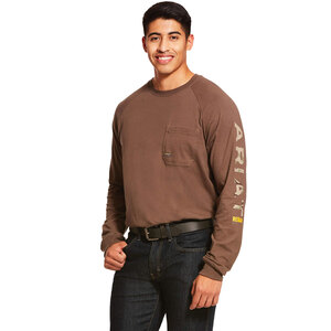 Ariat Men's Cotton Strong Graphic Long Sleeve Shirt