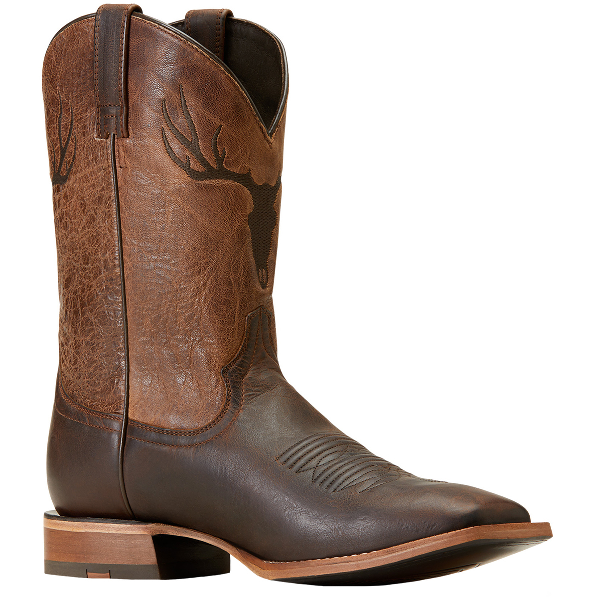 Ariat Men's Crosshair Tek Step Western Boots Dark Whiskey Size