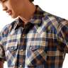 Ariat Men's Hutton Retro Fit Long Sleeve Work Shirt