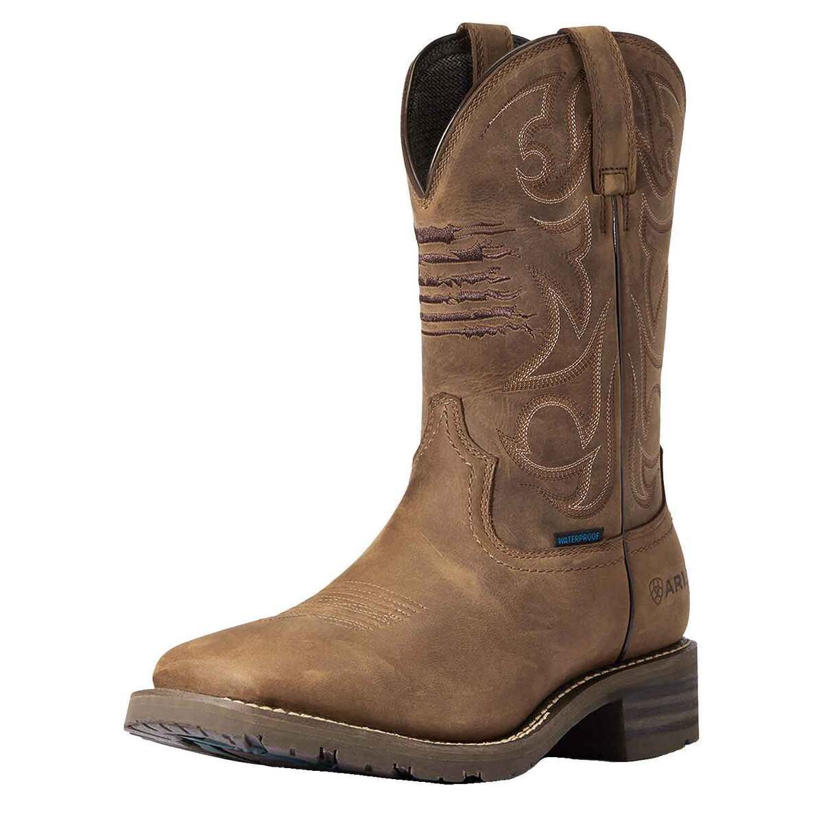 Ariat Men's Hybrid Patriot Waterproof Western Boots Ariat Men's Hybrid Patriot Waterproof Western Boots