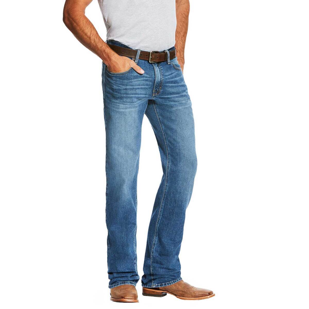 Ariat Men's M2 Relaxed Legacy Stretch Boot Cut Jeans Ariat Men's M2 Relaxed Legacy Stretch Boot Cut Jeans