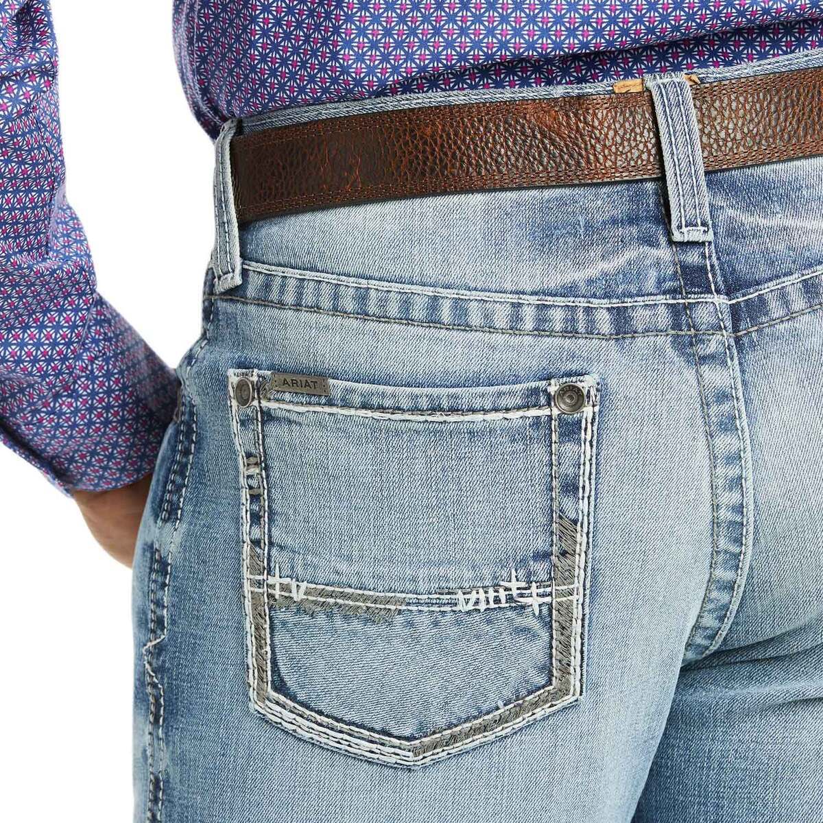 Ariat Men's M2 Relaxed Stirling Stretch Low Boot Cut Casual Pants Ariat Men's M2 Relaxed Stirling Stretch Low Boot Cut Casual Pants