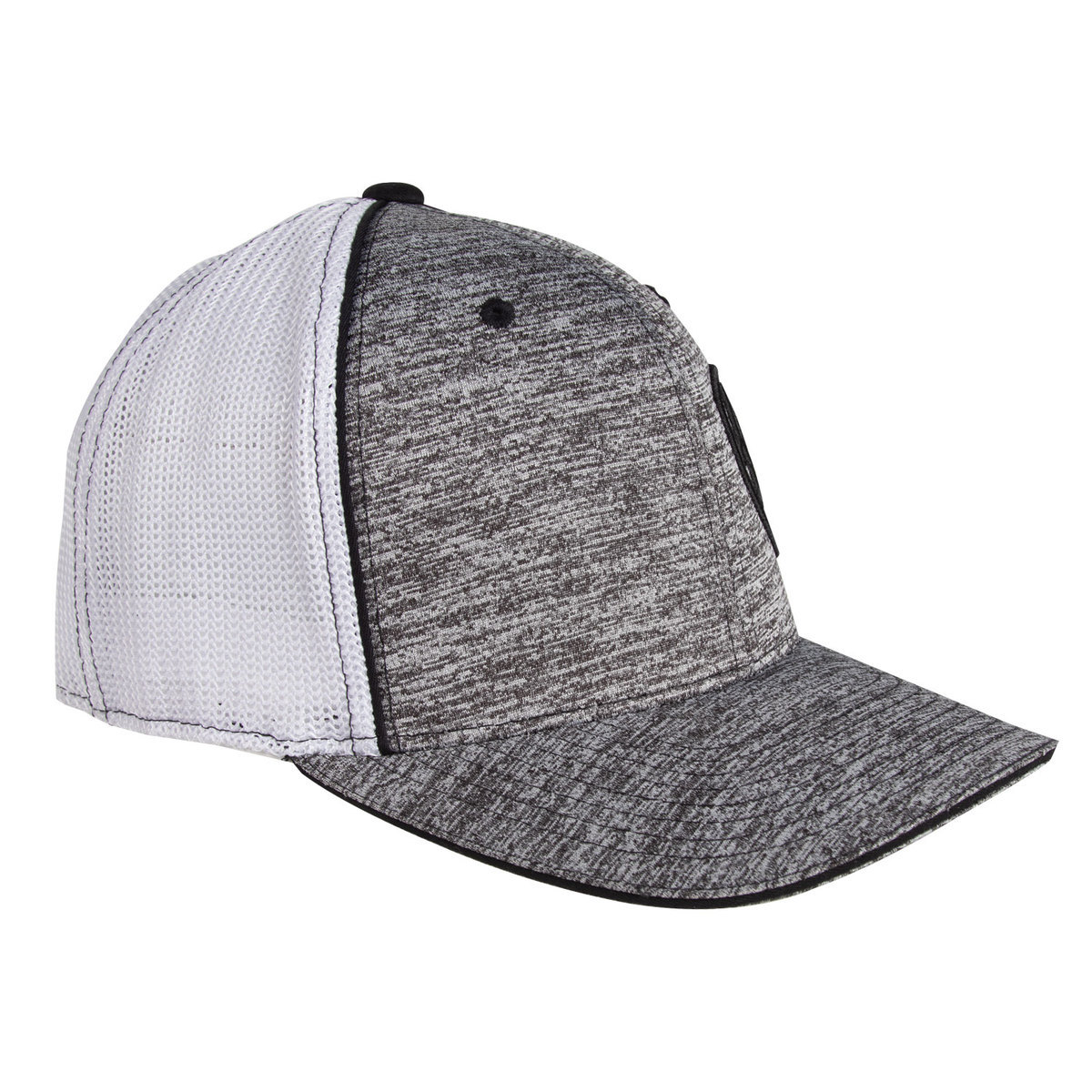 Ariat Men's Offset Shield Heather Hat - Heather Black - Heather Black One Size Fits Most Ariat Men's Offset Shield Heather Hat - Heather Black - Heather Black One Size Fits Most