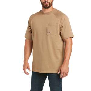 Ariat Men's Rebar Cotton Strong Short Sleeve Shirt