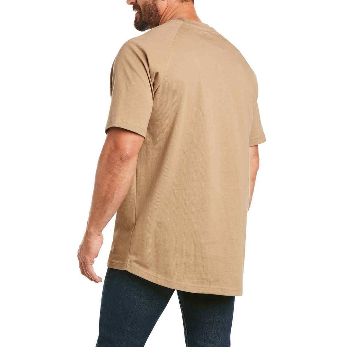Ariat Men's Rebar Cotton Strong Short Sleeve Work Shirt Ariat Men's Rebar Cotton Strong Short Sleeve Work Shirt