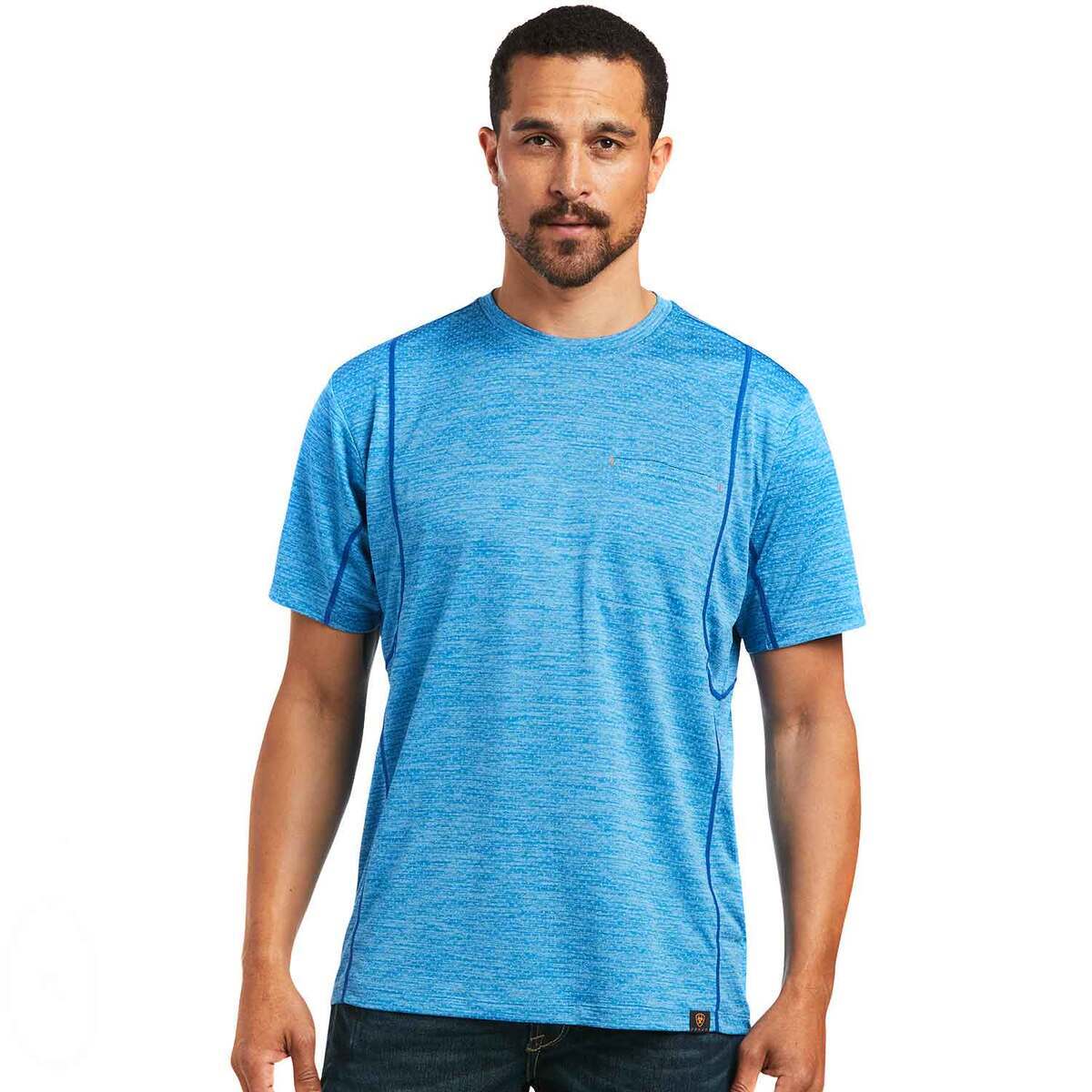Ariat Men's Rebar Evolution Athletic Fit Short Sleeve Work Shirt Ariat Men's Rebar Evolution Athletic Fit Short Sleeve Work Shirt