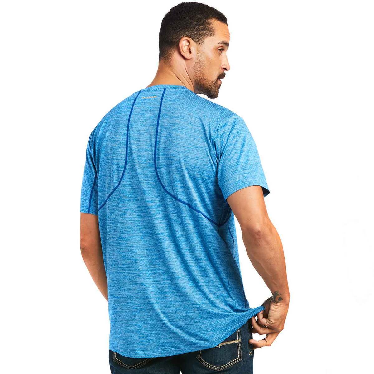 Ariat Men's Rebar Evolution Athletic Fit Short Sleeve Work Shirt Ariat Men's Rebar Evolution Athletic Fit Short Sleeve Work Shirt