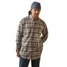 Ariat Men's Rebar Flannel Durastretch Long Sleeve Work Shirt