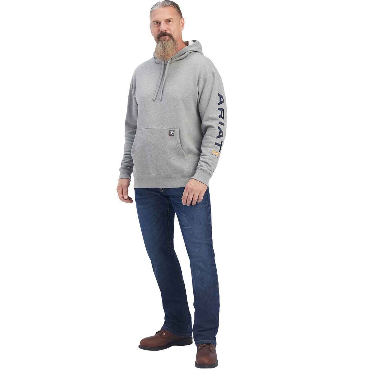 Ariat Men's Rebar Graphic Work Hoodie Ariat Men's Rebar Graphic Work Hoodie
